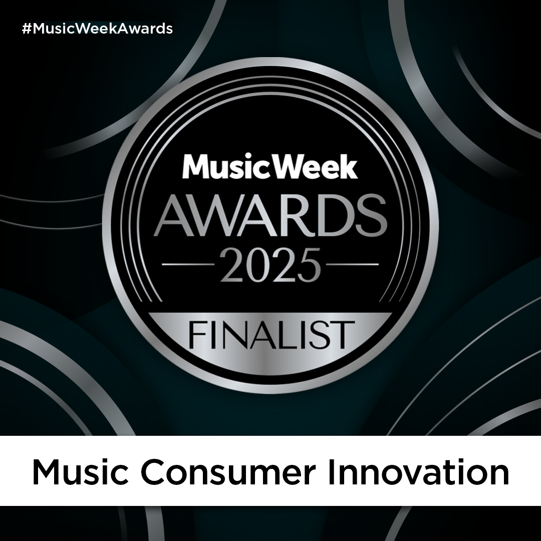 Saarey Music featured by Music Week — Music Consumer Innovation Finalist 2025